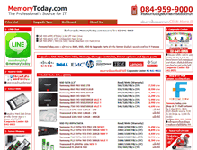 Tablet Screenshot of memorytoday.net